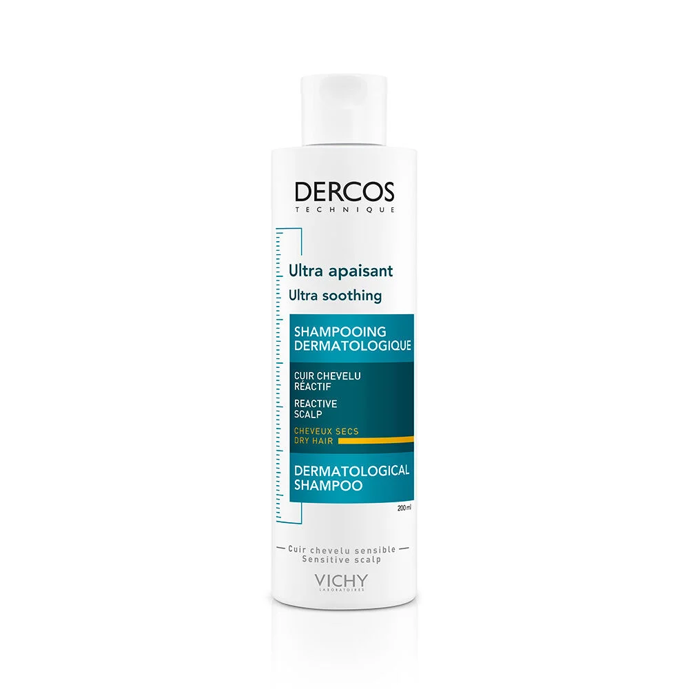 Vichy Dercos Ultra Soothing Shampoo Dry Hair 200 ml