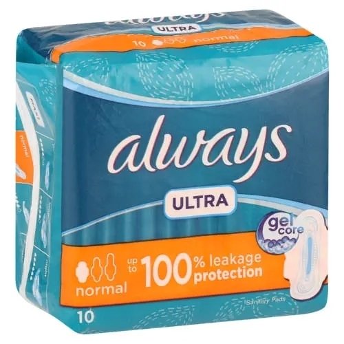 Always Ultra Thin Normal 10 Pads