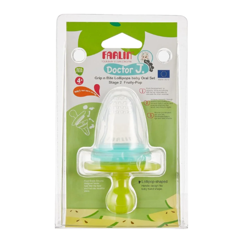 مجموعة فارلين دكتور جي جريب آند بايت لولي بوبس للأطفال عن طريق الفم