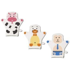 فارلين قفاز الاستحمام للأطفال