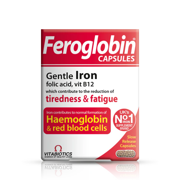 Vitabiotics Feroglobin 30 Capsules