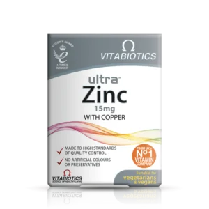 فيتابيوتيكس الترا زنك 15 ملجم - 60 قرص