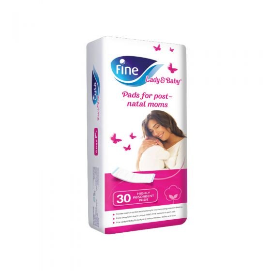 Lady And Baby Fine 30 Pads