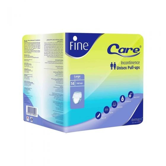 فاين كير للجنسين (L) 14 حفاضة سحب