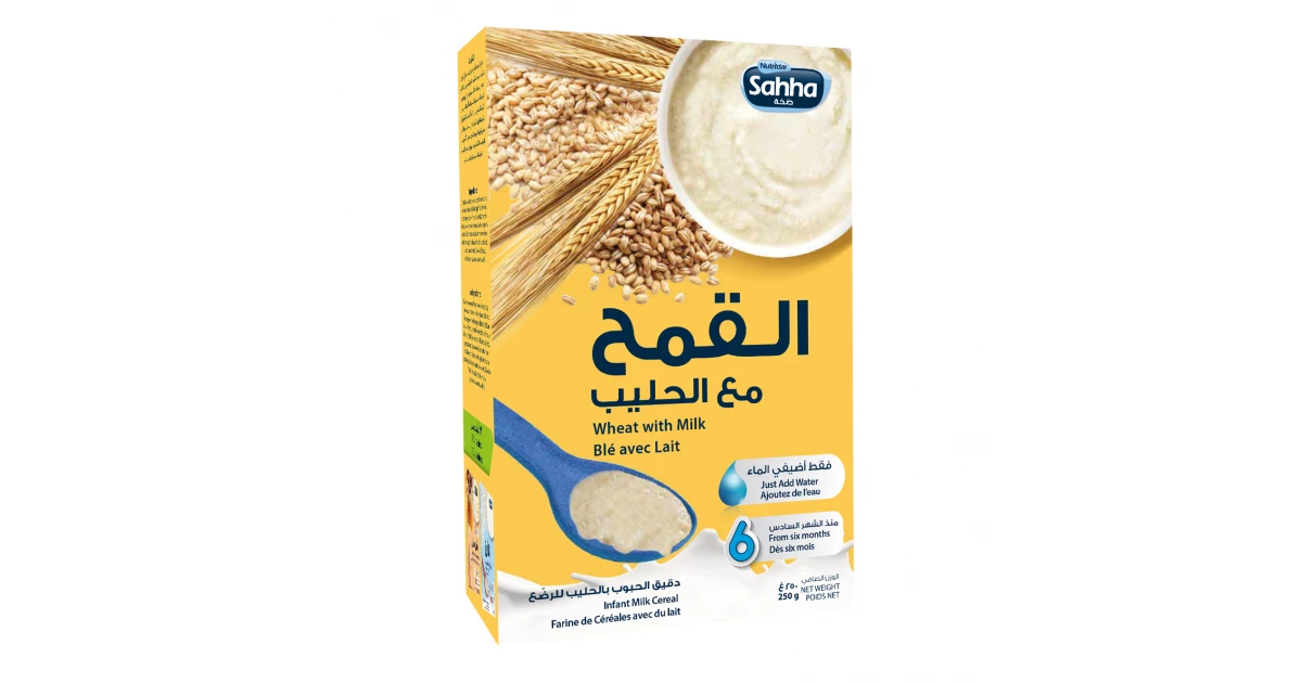 Sahha Wheat With Milk Cereal 250 G