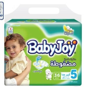 Baby Joy Diapers Size (5) For 14-25Kg 36 Diapers