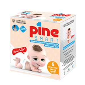 Pine Smart (6)  Extra Larg +16Kg 16 Diapers
