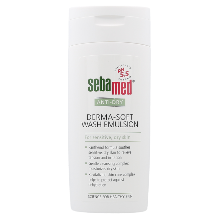 Sebamed Anti-Dry Derma-Soft Wash Emulsion 200 ml