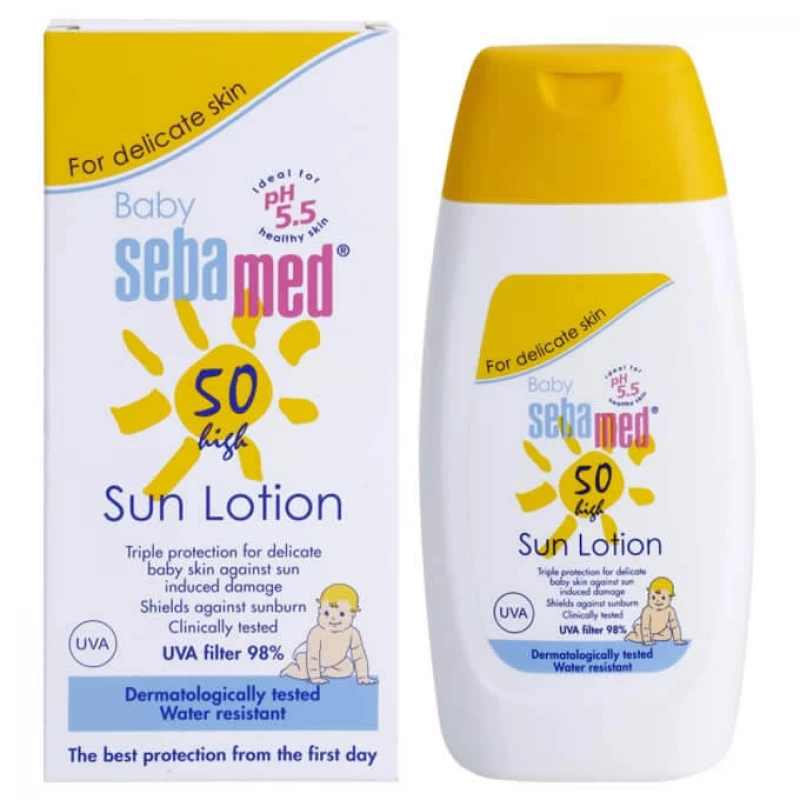 Sebamed Baby Sun Care Spf 50+ Very High Multi Protection Sun Lotion 200 ml
