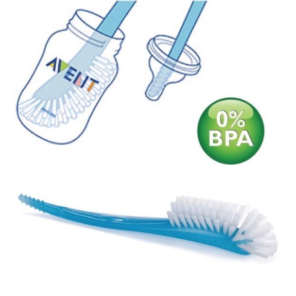 Philips Avent Bottle & Teat Brush Blue