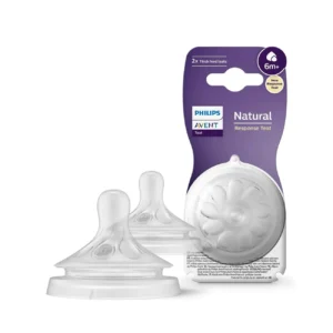 Philips Avent Natural Response 6m+ (Flow 6) Teats 2 Pcs