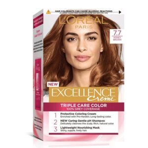 Loreal Excellence Creme Hair Color No (7.7)  Honey Brown