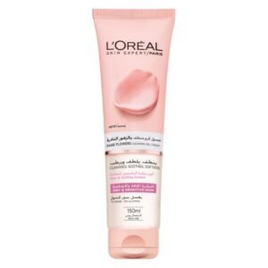 لوريال كريم باريه فلاورز المنظف للبشرة الجافة والحساسة ١٥٠ مل