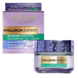 Loreal Hyaluron Expert 8H Shine Control Replumping Gel Cream 50Ml