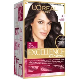 Loreal Excellence Crème Hair Color No (4.1)  Profound Brown