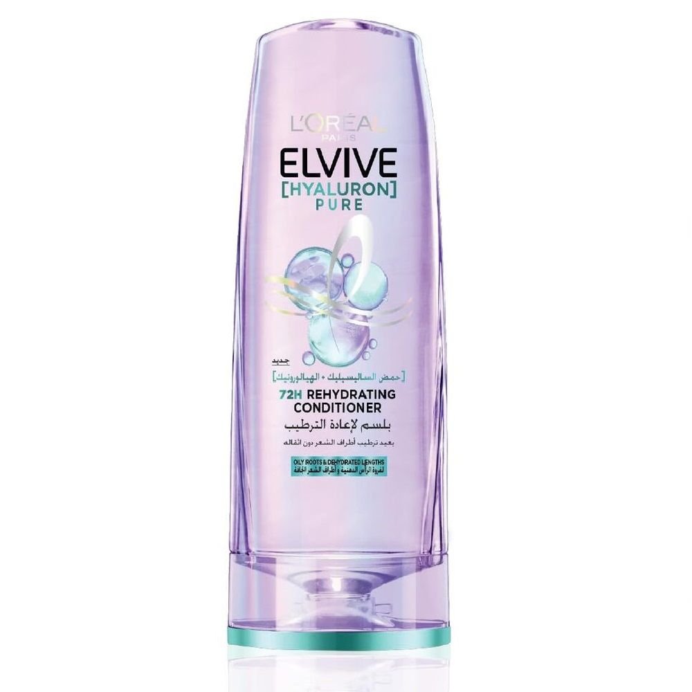 Loreal Elvive Hyaluron Pure 72H Rehydrating Conditioner 360Ml