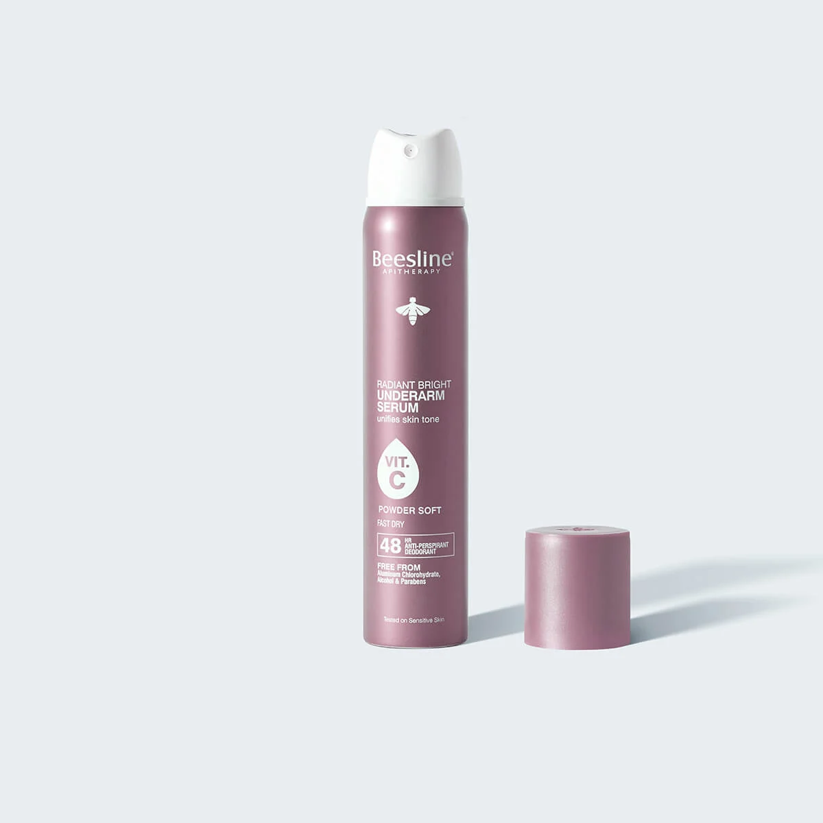 بيزلين، سيروم بيزلين لتفتيح البشرة، بودرة ناعمة، لبشرة الإبط، ٤٨ ساعة، ١٥٠ مل