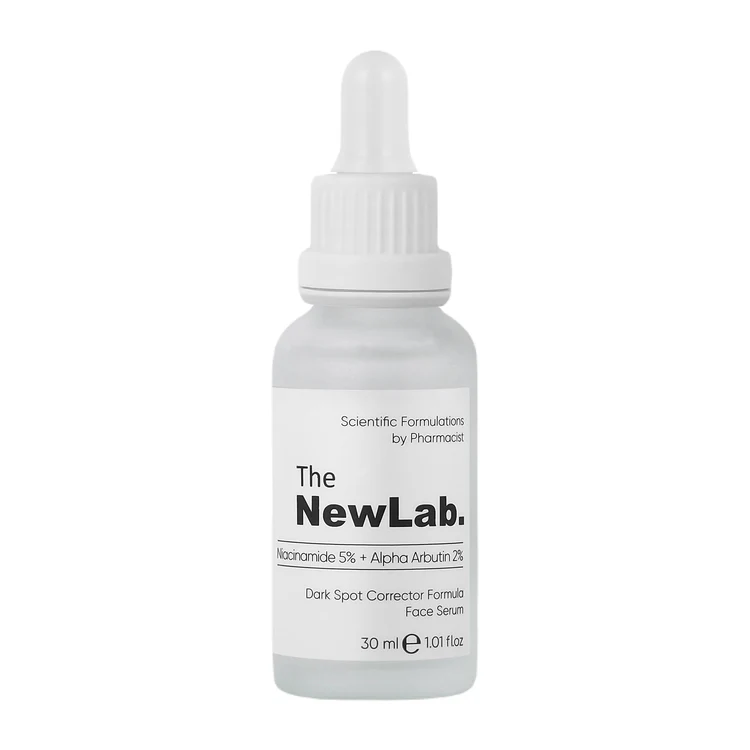 The Newlab niacinamide 5% + Alpha Arbutin 2% Face Serum 30 Ml