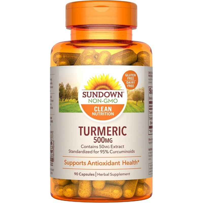 Sundown Turmeric 500Mg 90 Capsules