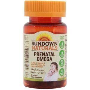 صن داون ما قبل الولادة أوميغا 30 كبسولات هلامية