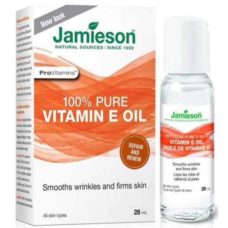 Jamieson 100% Pure Vitamin E Oil 28Ml