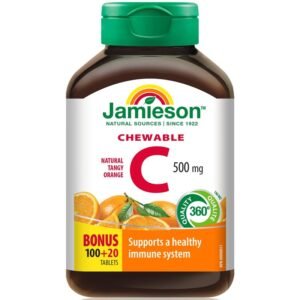 Jamieson Vit C 500 Mg Chewable  120 Tablets
