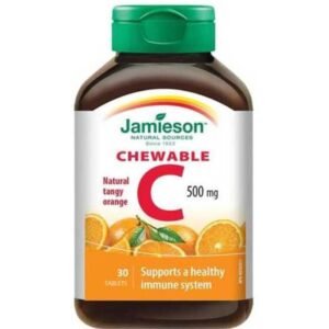 Jamieson Vit C 500 Mg 30  Chewable Tablets