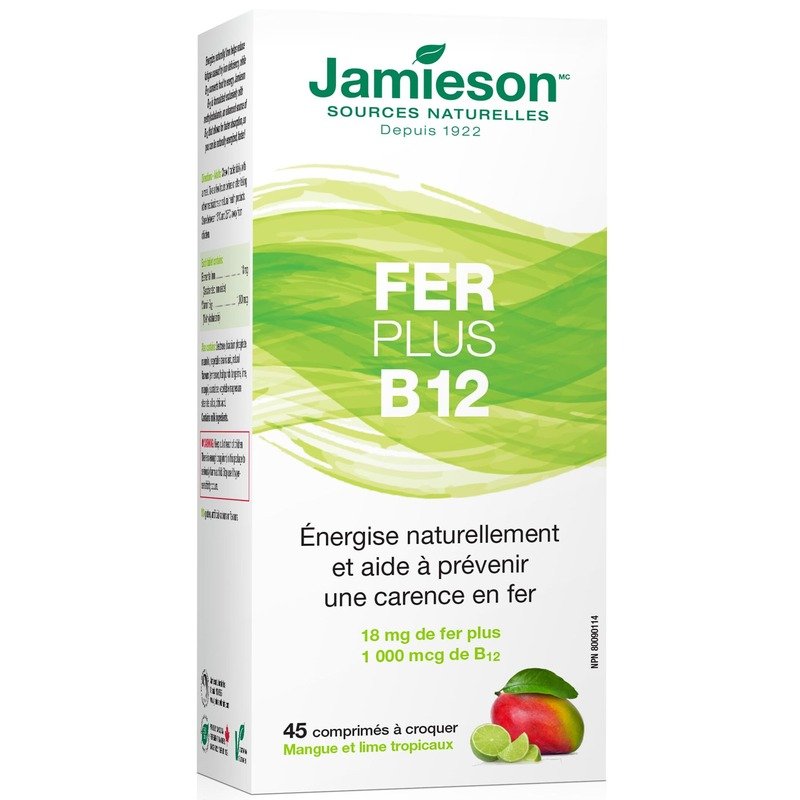 جاميسون أيرون بلس 45 قرص قابل للمضغ