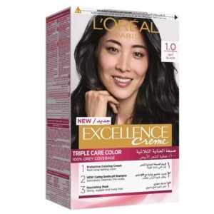 Loreal Excellence Creme Hair Color No (1)  Black