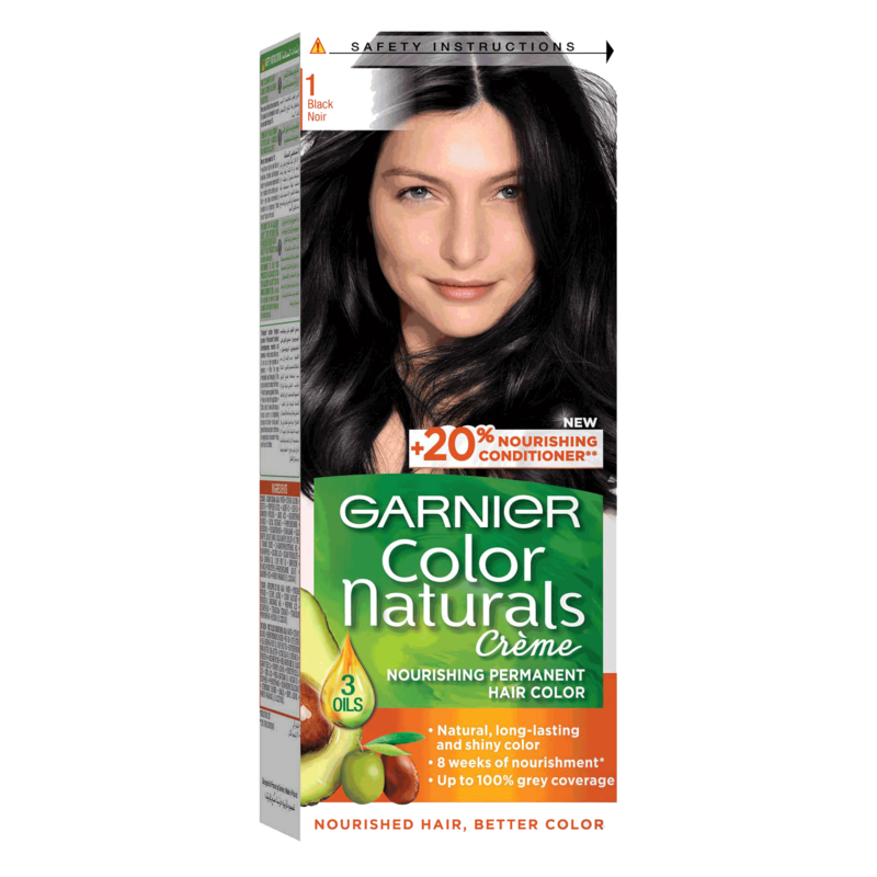 Garnier Color Naturals Creme Hair Color No (1.0) Black