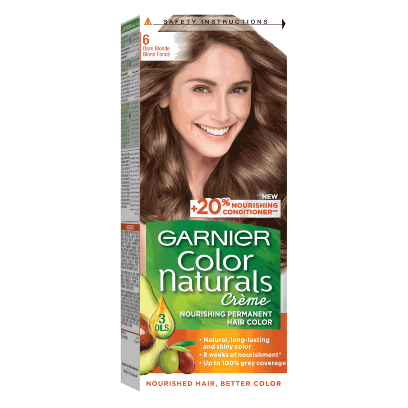 Garnier Color Naturals Creme Hair Color No (6.0) Dark Blonde