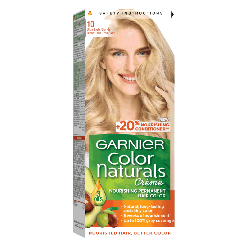 Garnier Color Naturals Creme Hair Color No (10.0) Ultra Light Blonde
