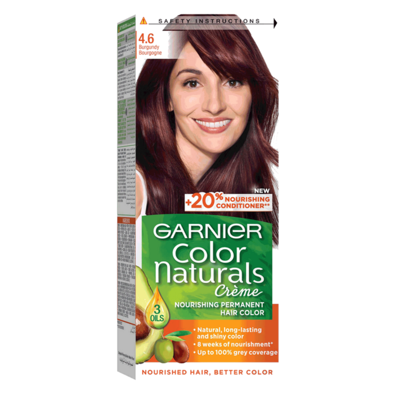 Garnier Color Naturals Creme Hair Color No (4.6) Burgundy