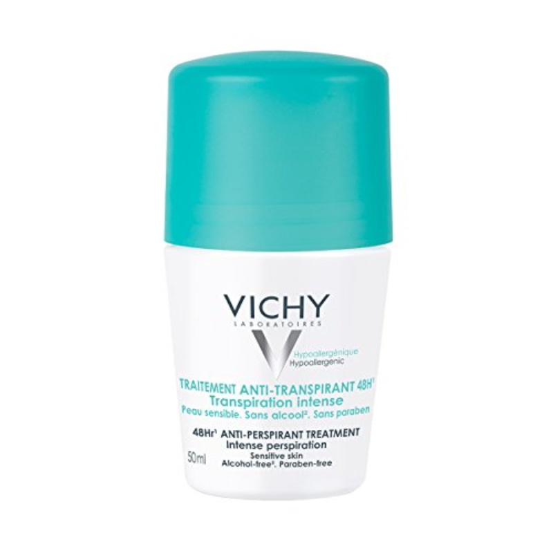 Vichy Deodorant 48-Hour Intensive Anti-Perspirant Treatment - Roll-On 50 ml