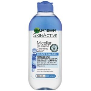 غارنييه ميسيلار منظف ماء بخلاصة زهرة الذرة للعيون الحساسة 400 مل