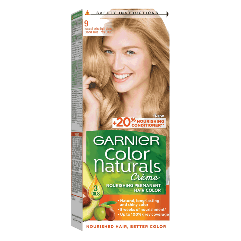 Garnier Color Naturals Creme Hair Color No (9.0) Extra Light Blonde