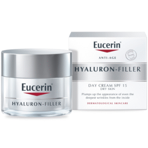 يوسيرين كريم  هيالورون فيلر النهاري بعامل حماية ١٥ ٥٠ مل