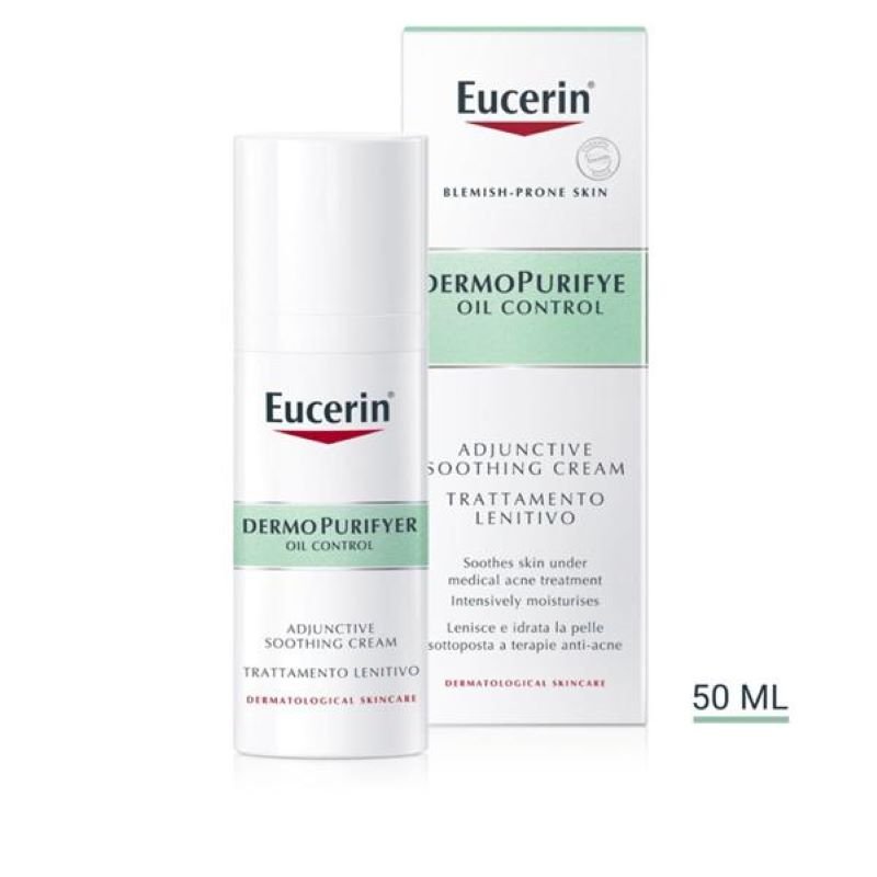 Eucerin Dermo Purifyer Adjunctive Hydrating Cream 50ml