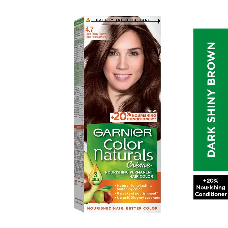 Garnier Color Naturals Creme Hair Color No (4.7) Frosted Truffle Brown - 2box 33% offer