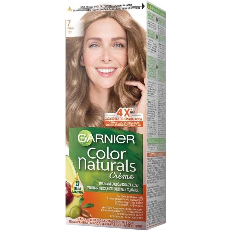Garnier Color Naturals Creme Hair Color No (7.0) Blonde - 2box 33% offer