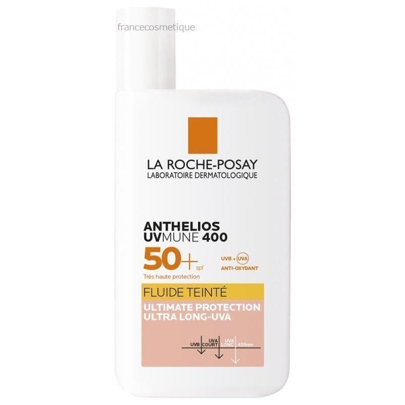 La Roche-Posay Anthelios Uvmune 400 Fluid SPF50+ 50ml Tinted -25% Offer