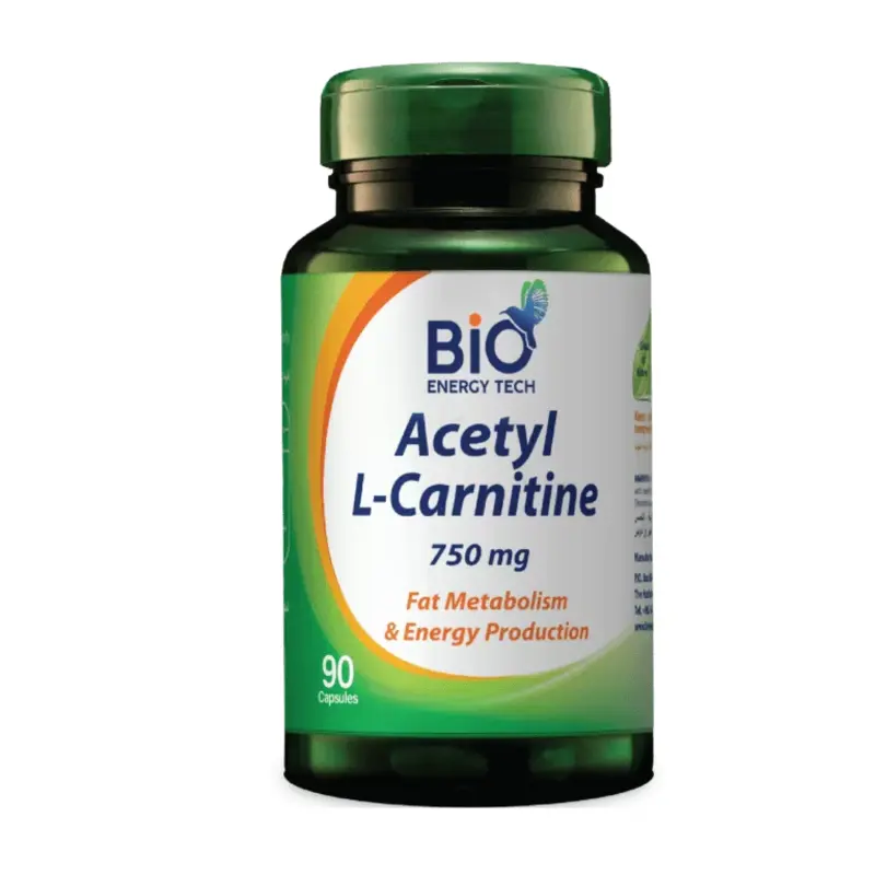 Bio Energy Tech L-Carnitine 750 Mg 90 Capsules