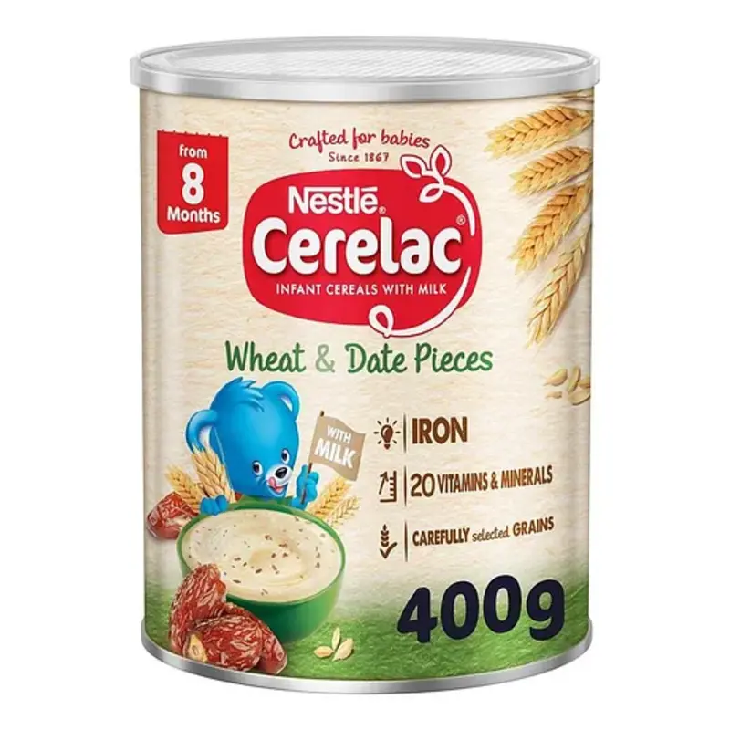 Cerelac Wheat & Date Pieces 400 G