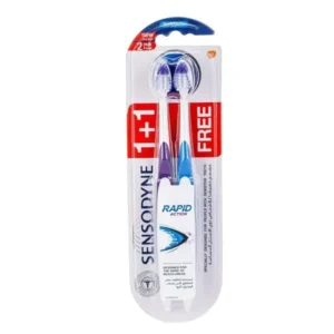 Sensodyne Rapid Action Soft Toothbrush 1+1 Free