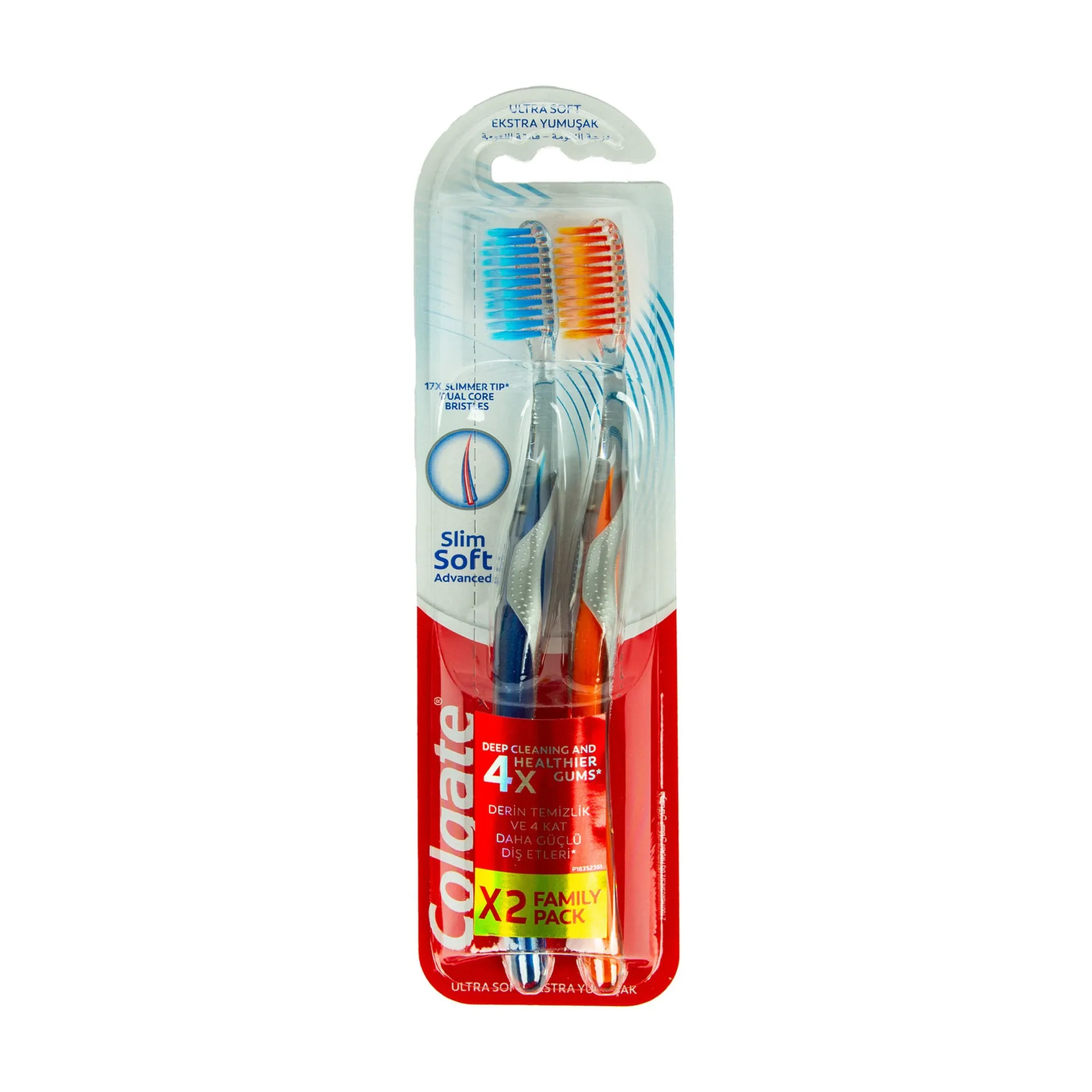 Colgate Slim Soft Advanced Toothbrush Buy 1+1 Free