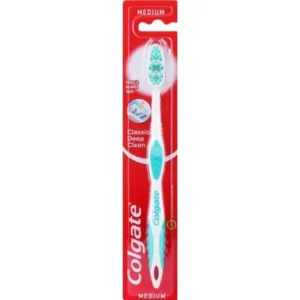 Colgate Classic Deep Clean Medium Toothbrush Blue