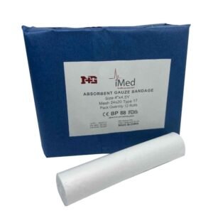 Gauze Bandage Size 4'' (Box 12 Rolls)