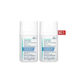 Ducray Hidrosis Control 48h Antiperspirant Roll-On 40mL Offer (50% Off On 2 Piece)