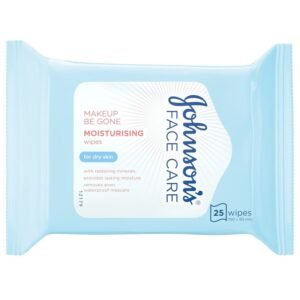 جونسون مناديل  المنظفة "ميكاب بي غون ميسيلار ٥ في ١" للبشرة الجافة ٢٥ منديلًا