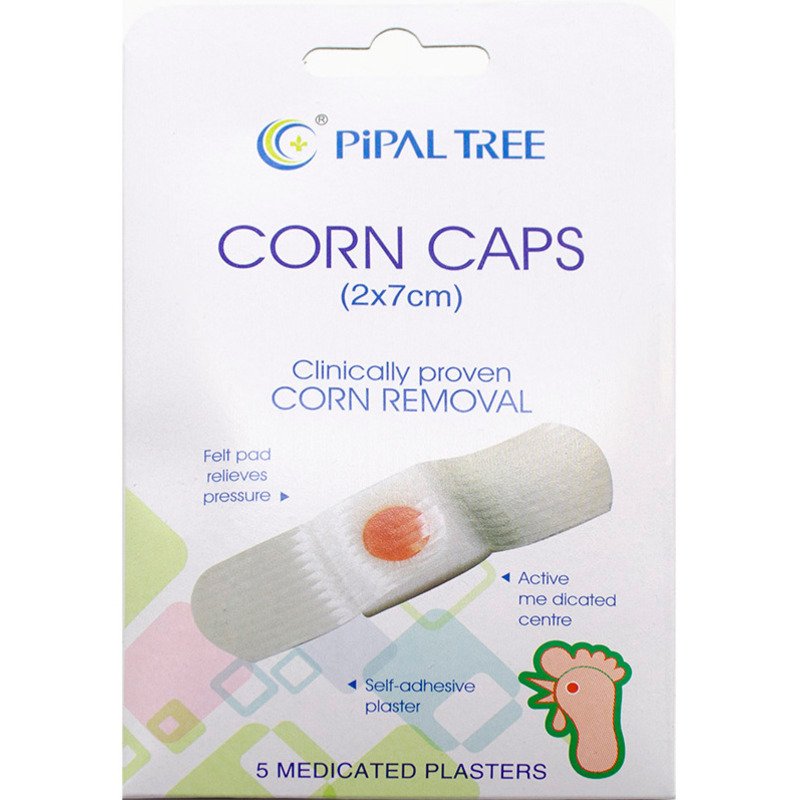 ٥ ضمادات من أغطية الذرة بشجرة البيبال